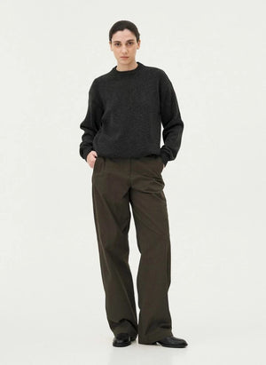 Noyoco - Malmo Merino Wool Sweater | Khaki