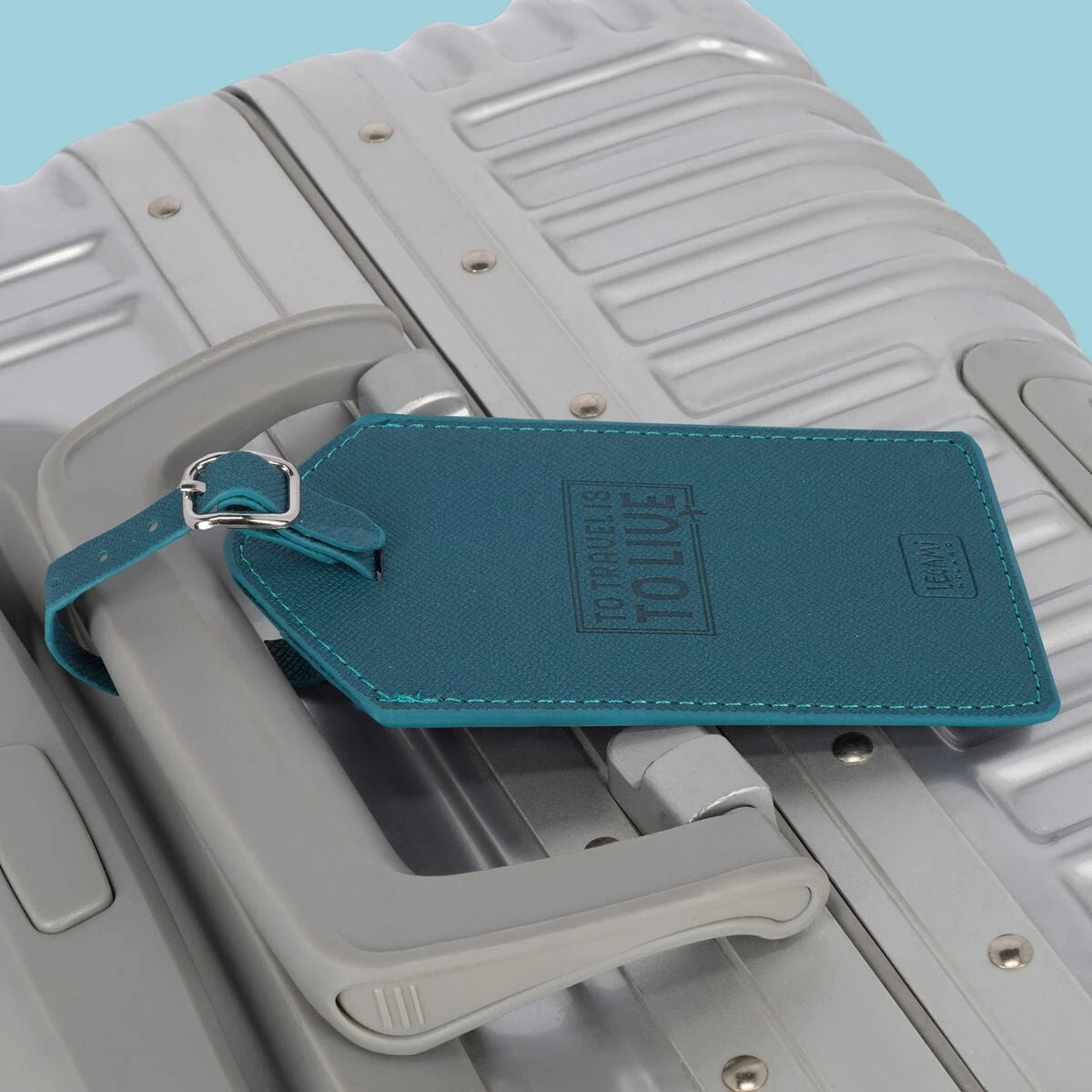 Legami - Petrol Blue Luggage Tag