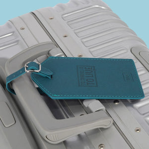 Legami - Petrol Blue Luggage Tag
