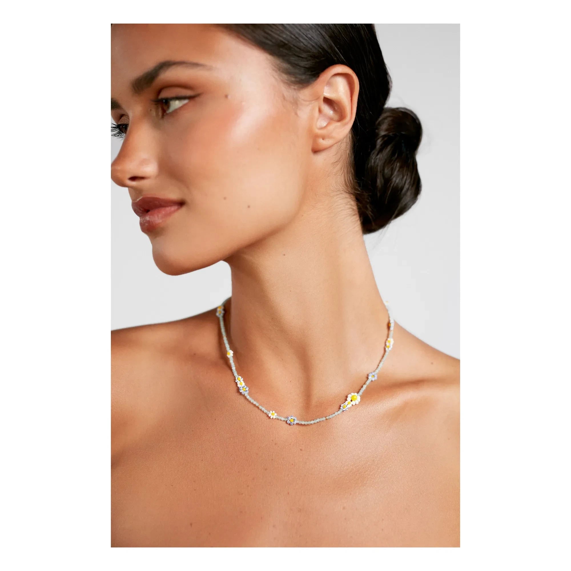 Anni Lu - Bluebell Bloom Necklace | Blue