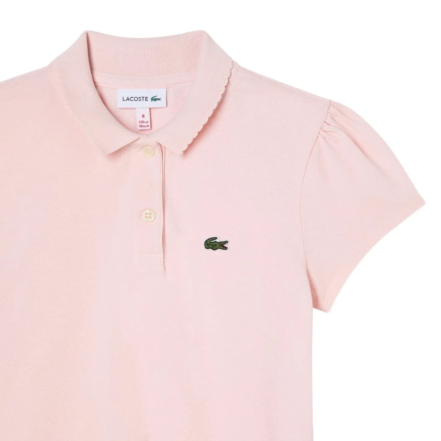 Lacoste - Organik Pamuk Logolu Polo Tişört | Açık Pembe