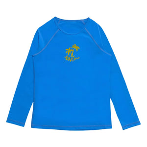 Sunchild - Saco Smallpalm UV Protection T-Shirt | Azure Blue