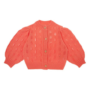 Tocoto Vintage - Çiçek Desenli Örme Hırka | Grenadine