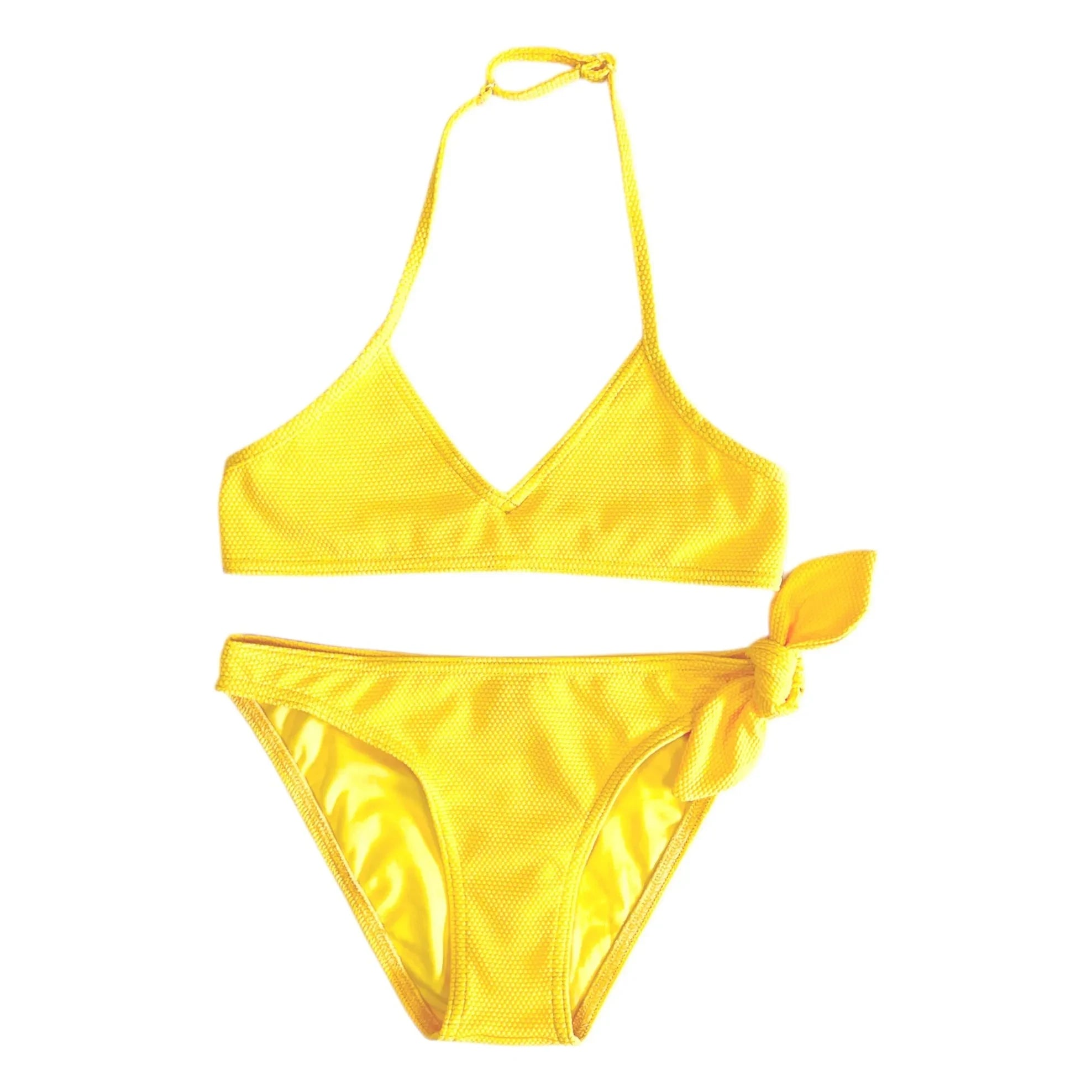 Sunchild - Jerez Textured Swimsuit | Yellow