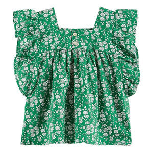 Emile et Ida - Liberty Blouse | Green