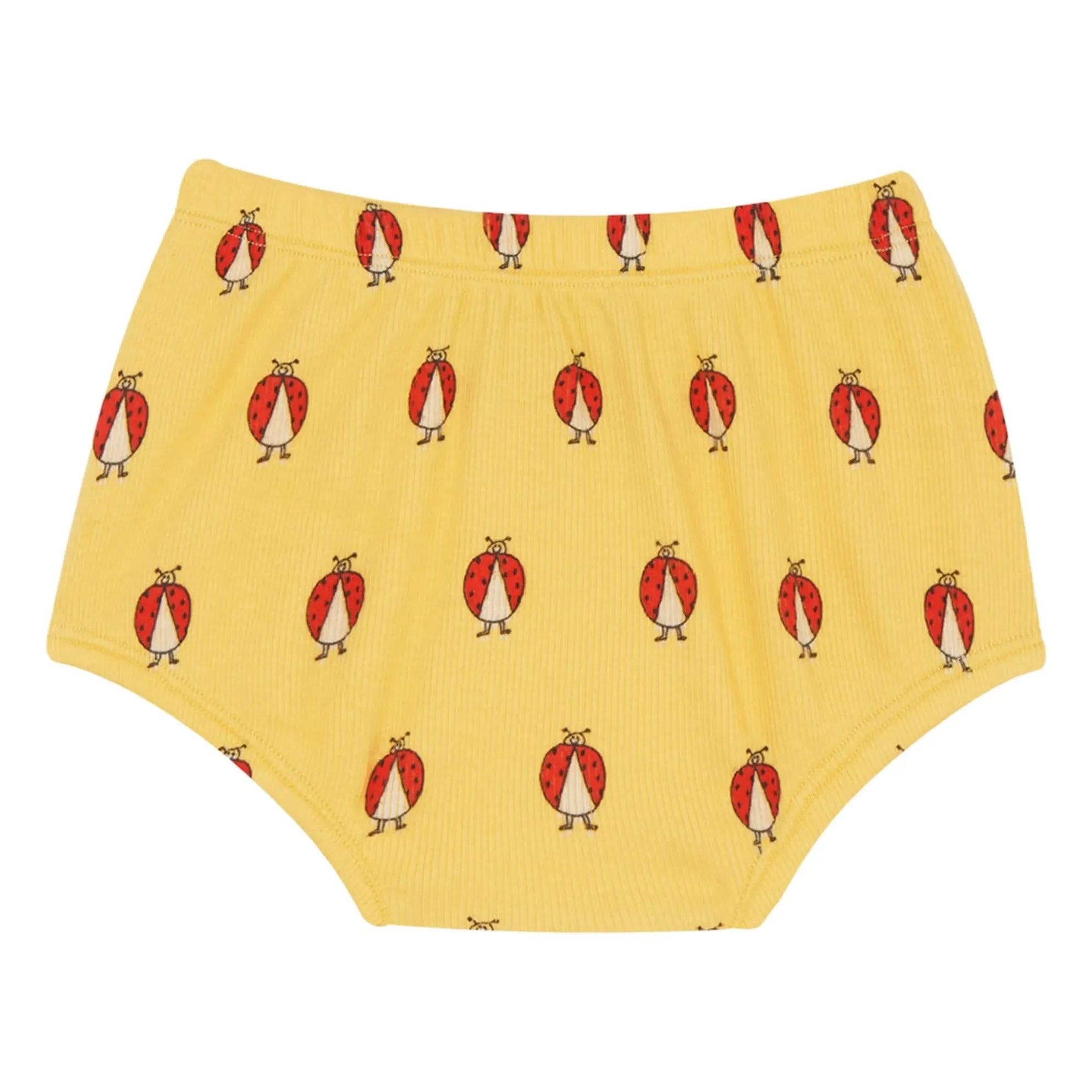 The Campamento - Organic Cotton Ladybug Bloomer | Yellow