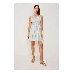 Rails - Cannes Striped Dress | Light Blue