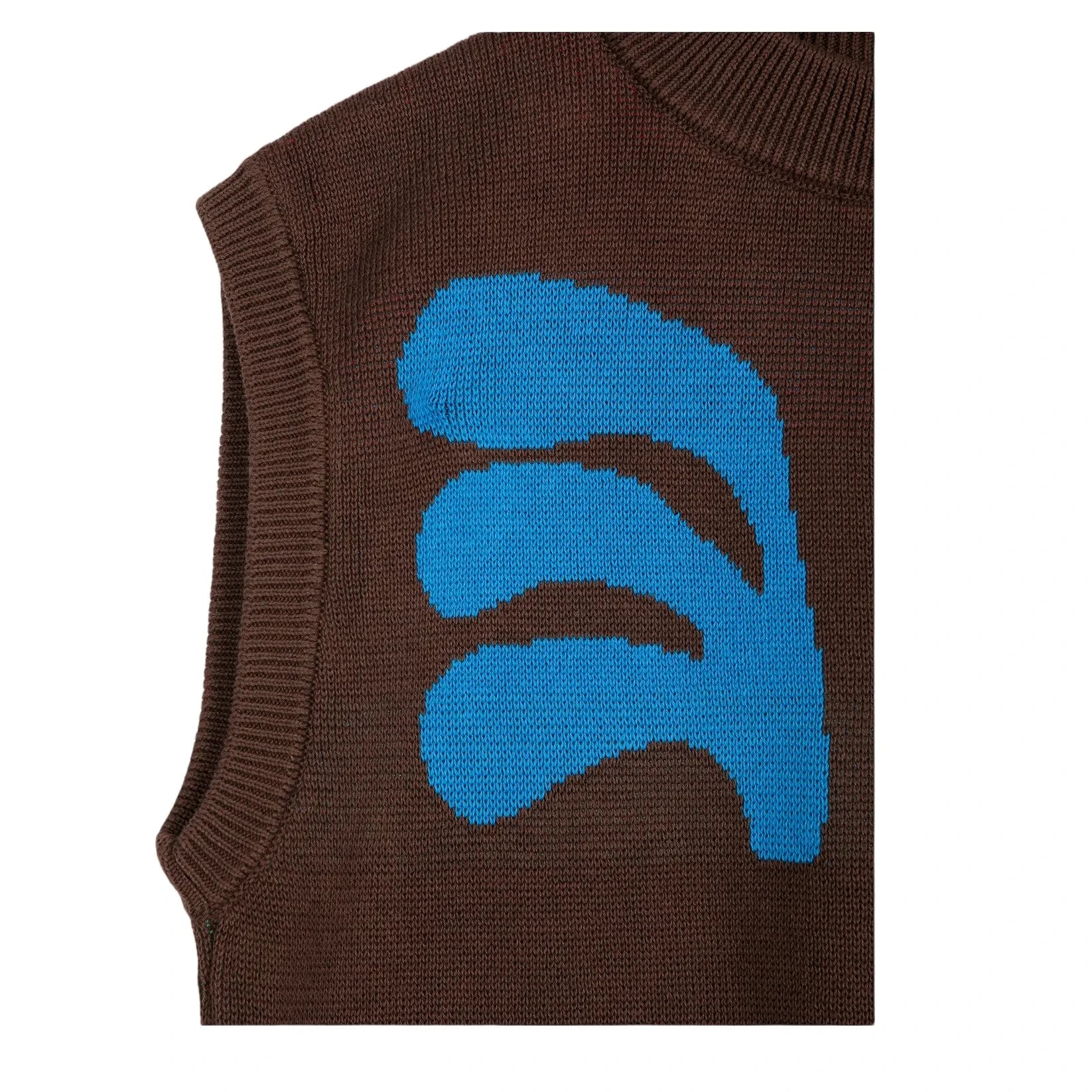 Bobo Choses - Organic Cotton Jacquard Sweater | Dark Brown