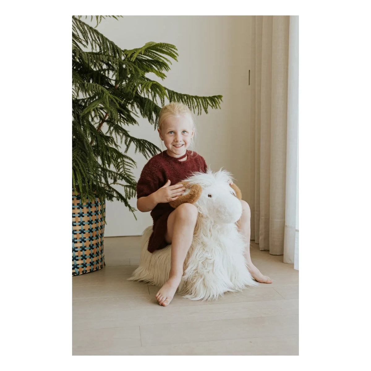 Wild & Soft - Salınan Koç | Ecru