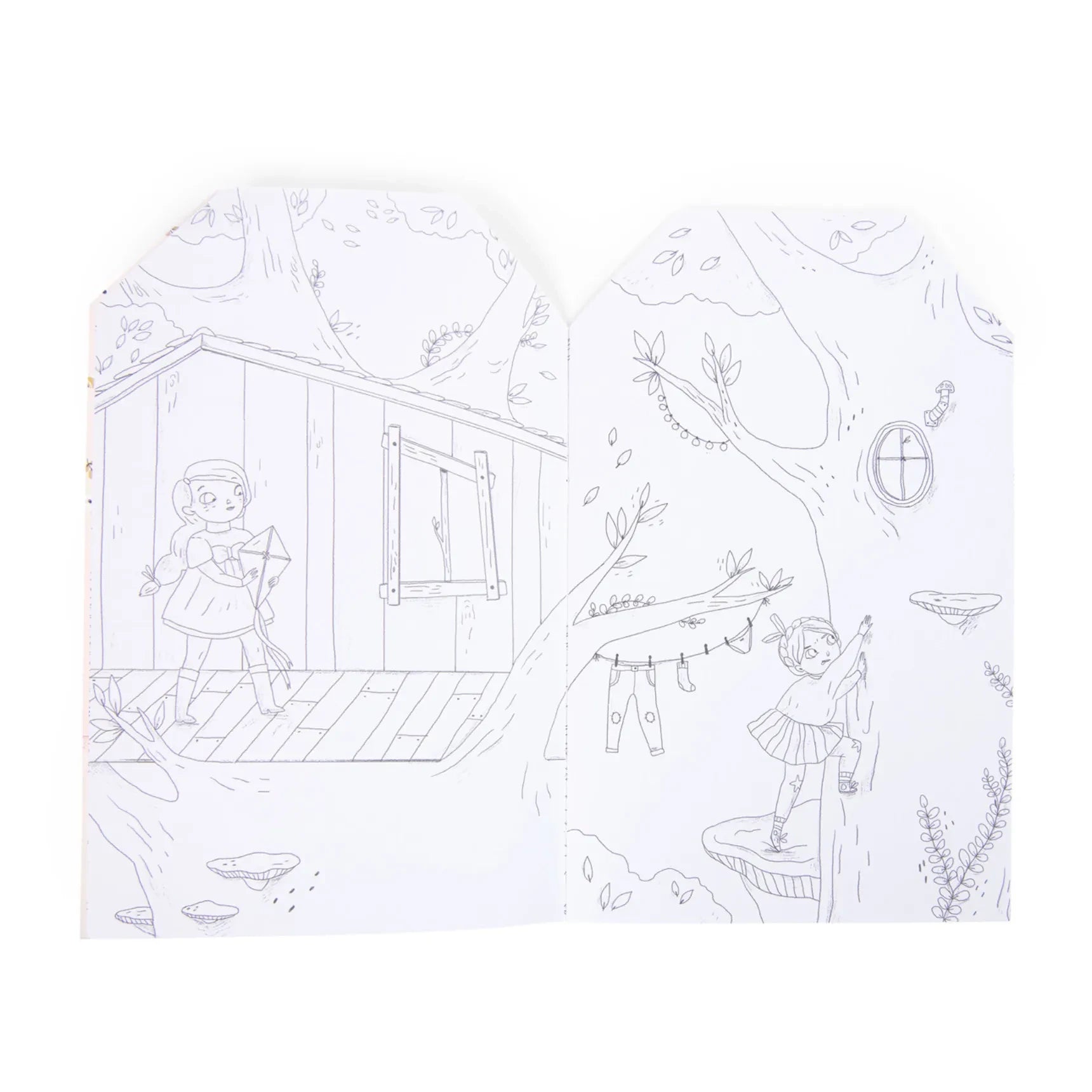 Moulin Roty - Les Parisiennes Coloring Book