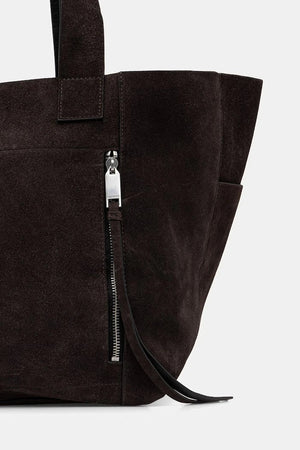 AllSaints ALBA Velvet Bag