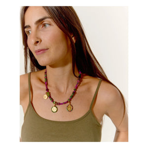 Palas - Positano Necklace | Khaki