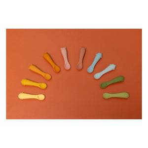 Trixie - Mr. Lion Baby Spoons - Set of 2 | Yellow