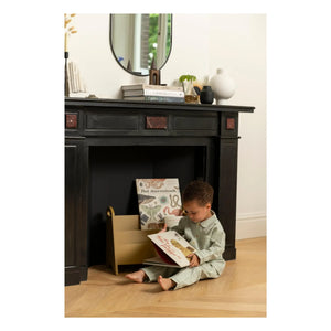 Nofred - Wooden Bookshelf | Yellow Curry