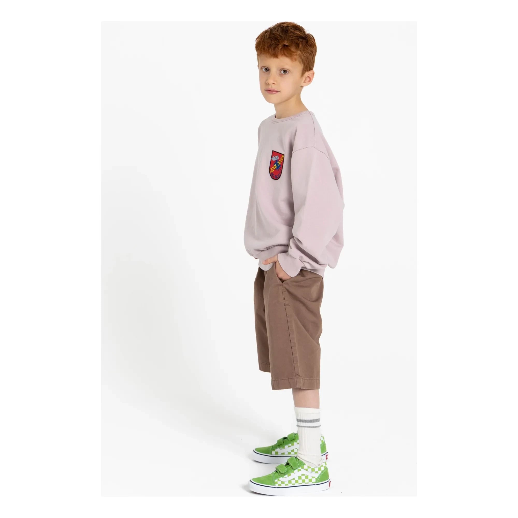 Finger in the nose - Jacob Chino Short Large | Mat kahverengi