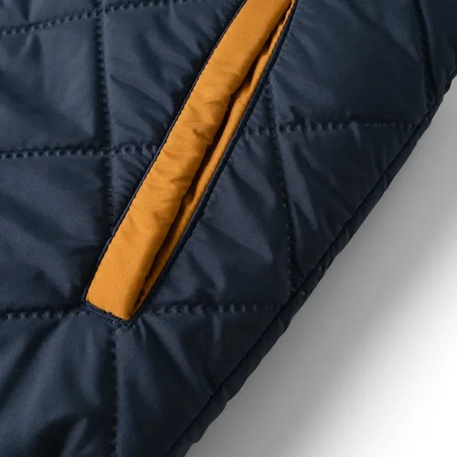 Liewood - Diana Sherpa-style Sleeveless Jacket, Made from Recycled Fibers | Midnight Blue