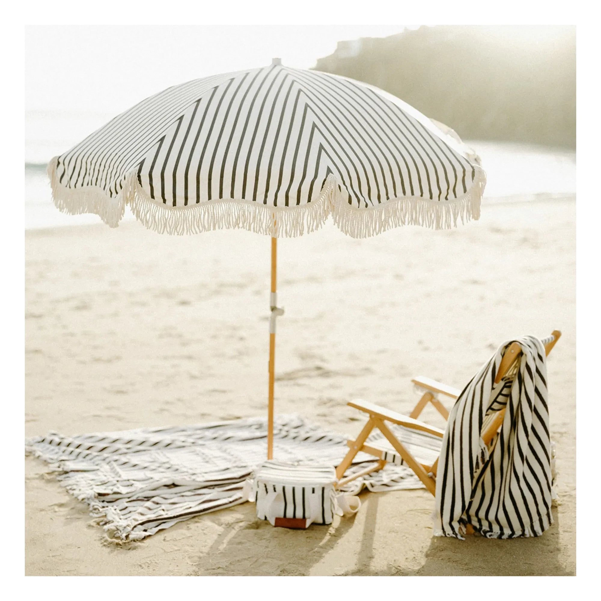 Business & Pleasure Co. - Beach Towel | Black