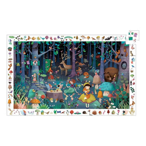 Djeco - Enchanted Forest Puzzle - 100 Pieces
