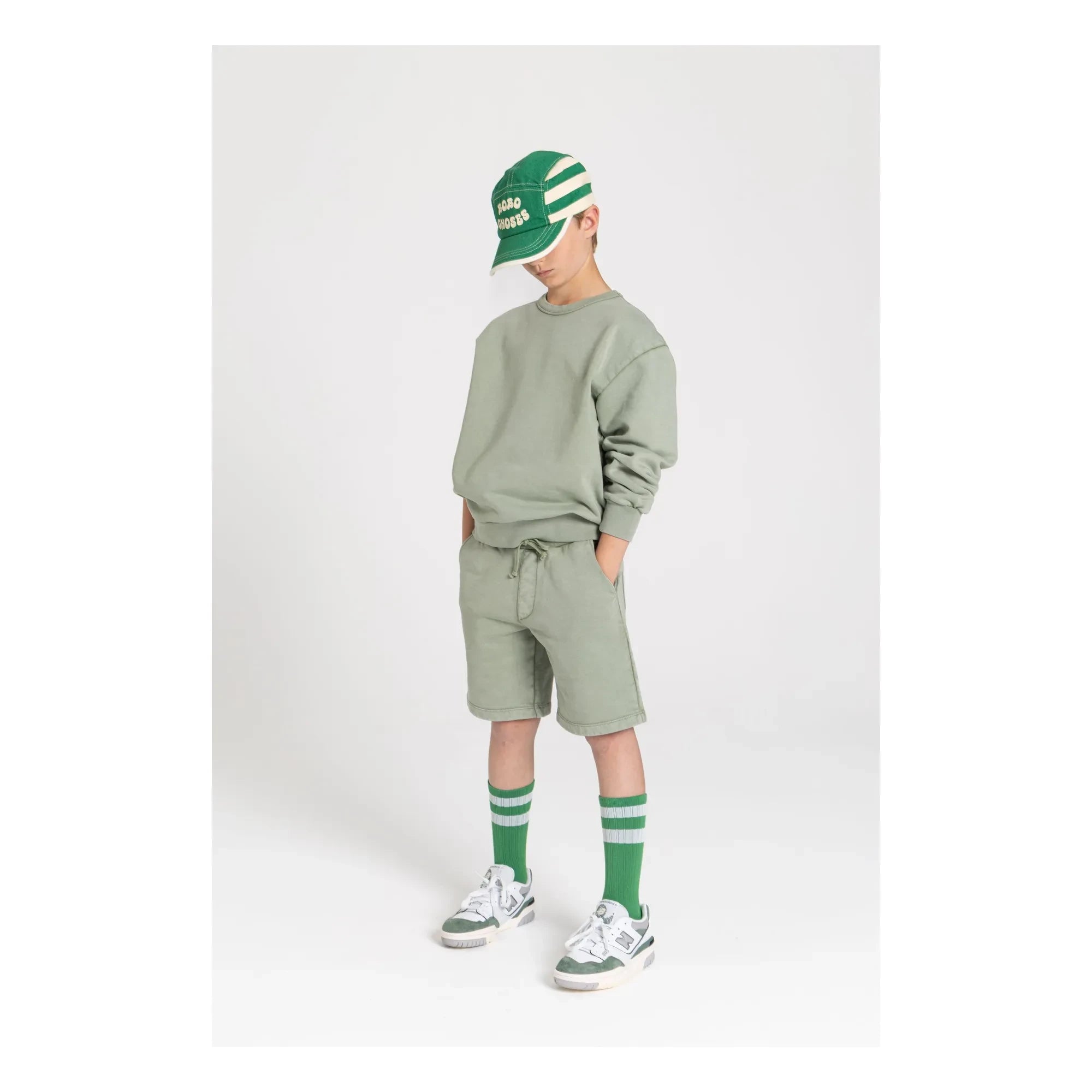 Smallable Kid - Milo Organic Cotton Shorts | Light Khaki
