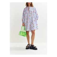 Essentiel Antwerp - Jalen Embroidered Dress | Light Blue