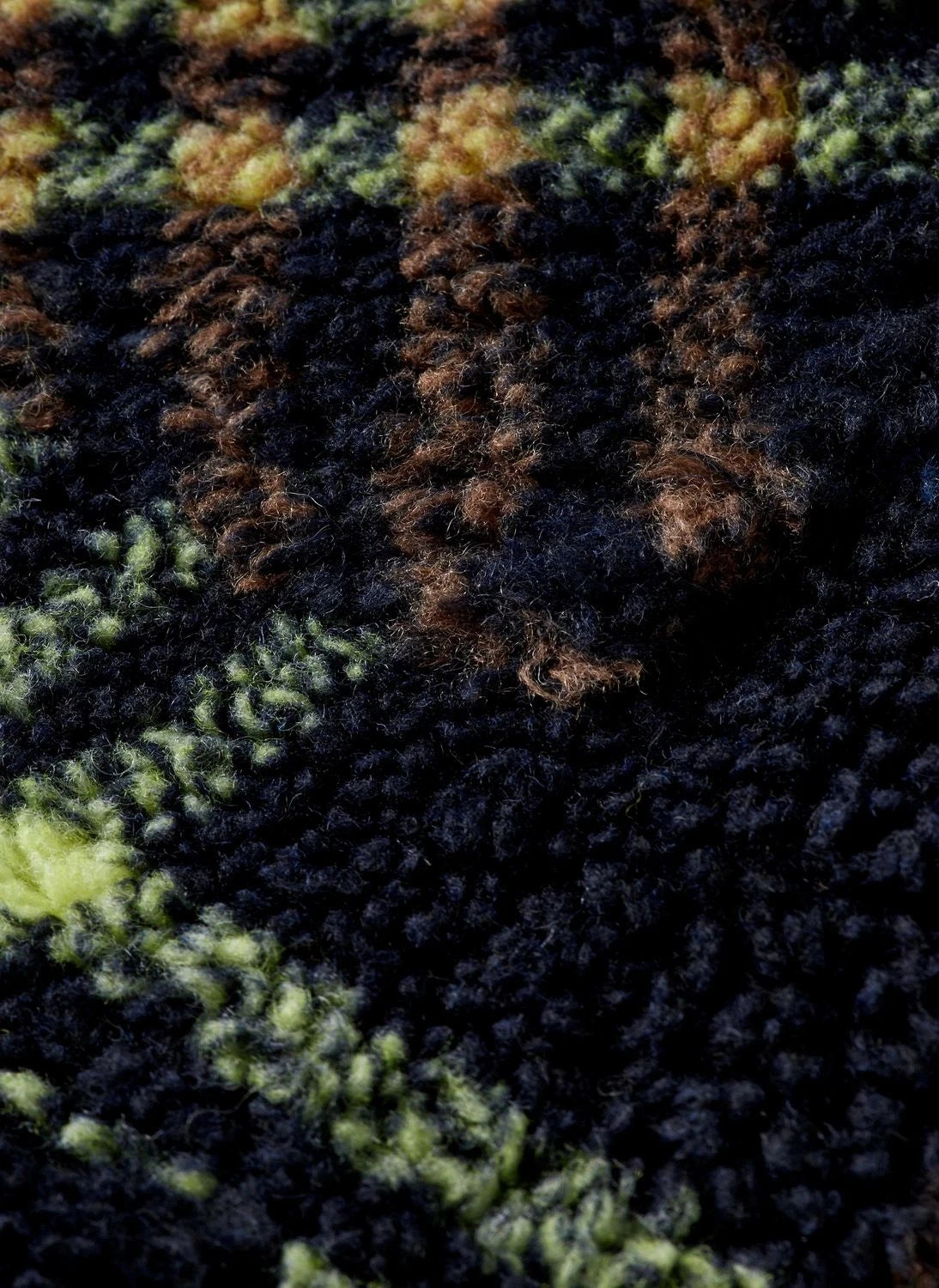 Scotch & Soda - Sherpa ekose ceket | Lacivert