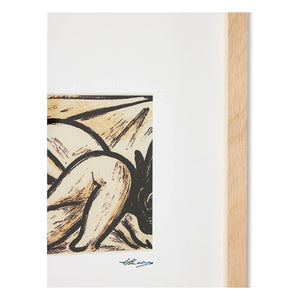 HKliving - Suns Out Framed Print