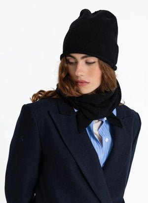 Smallable Woman - Clocker Merino Wool Beanie | Black