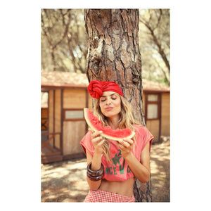 Sisters Department - Francesca Cotton T-Shirt | Pink