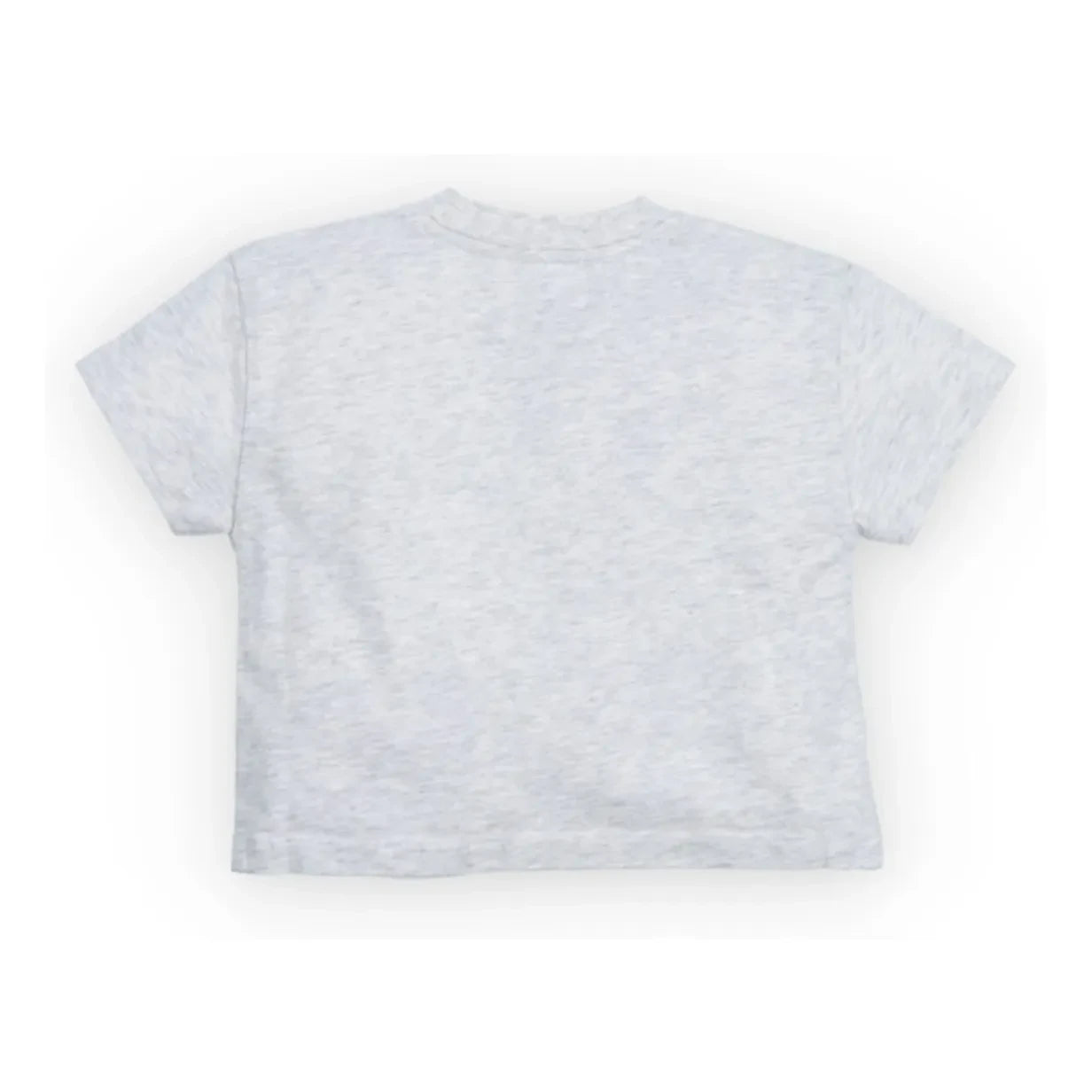 the new society - Baby Logo T-Shirt | Grey Melange