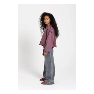 Finger in the Nose - Jean Large April | Gray Denim