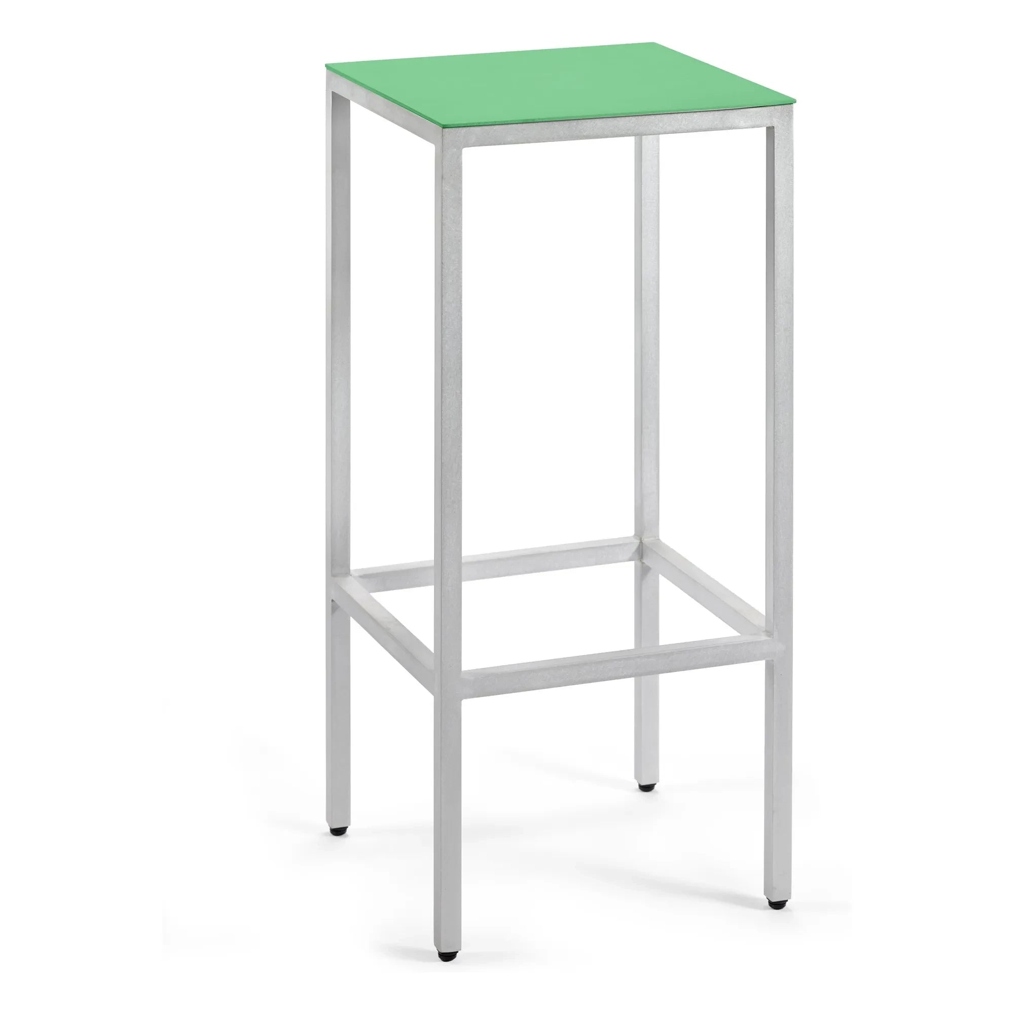 Valerie Objects - Bar sandalyesi 75 cm Alu, Muller Van Severen | Yeşil