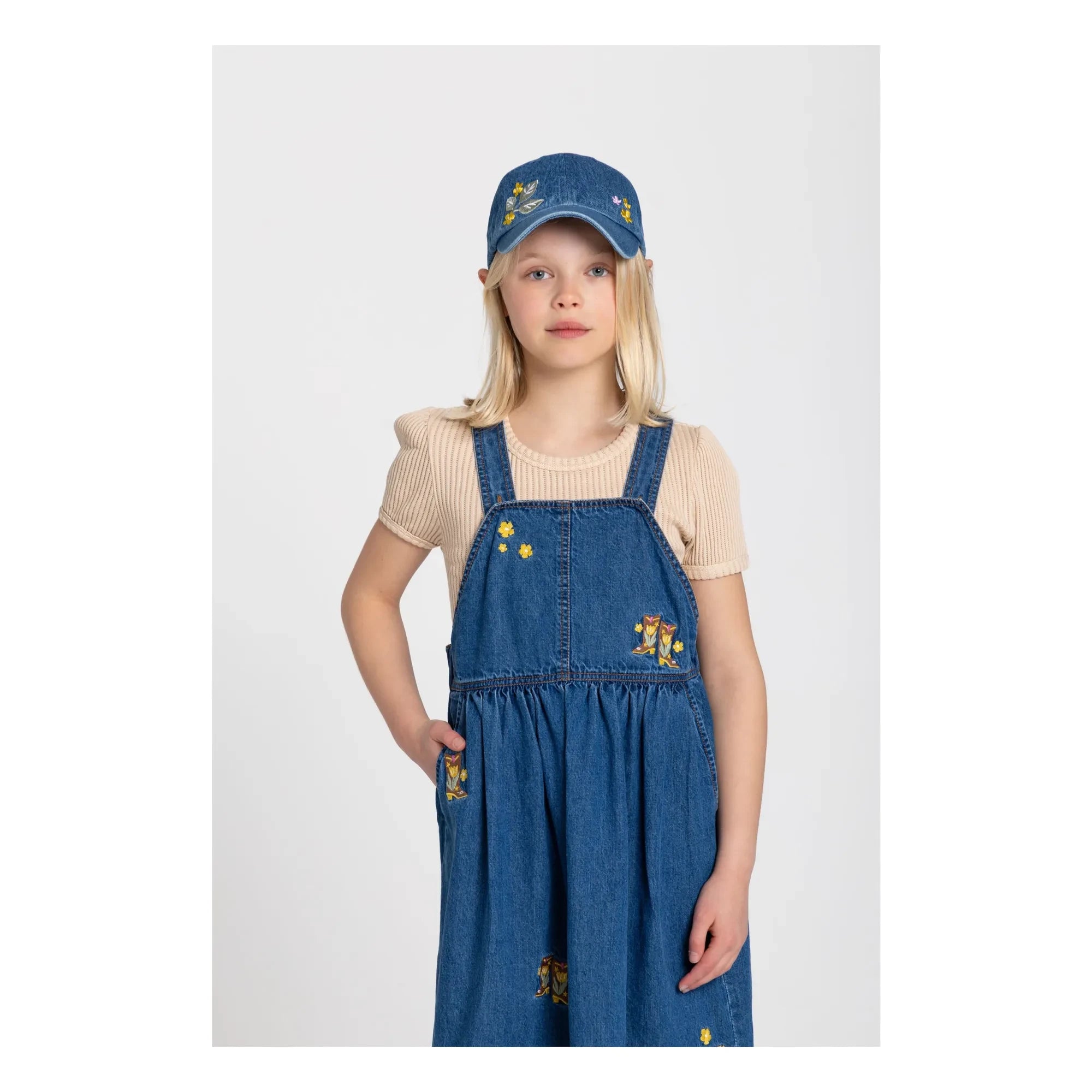 Hundred Pieces - Giant Apron Dress Boots | Blue