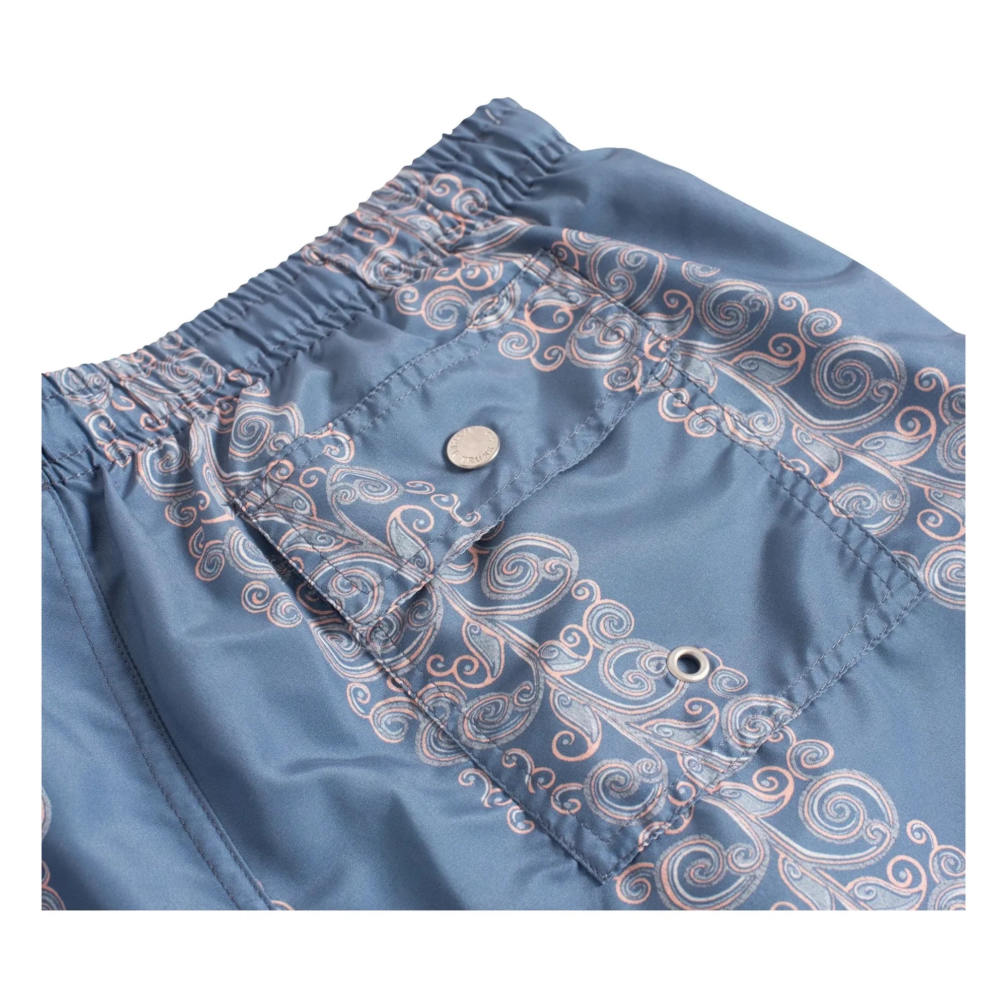 Bather - Coral Fiesta Shirt | Light Blue