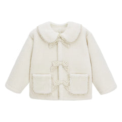Rylee + Cru - Off-white Sherpa jacket