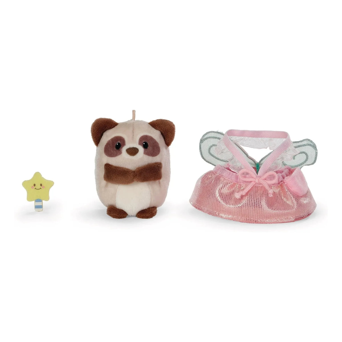 Nici - Rakuma Fairy Costume Raccoon Plush | Pink
