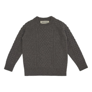Holmm - Elsem Merino Cashmere Sweater | Charcoal Gray
