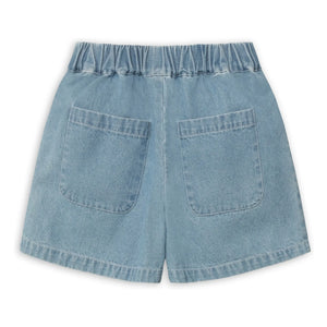 Fliink - Short Denim Diaper | Light Blue
