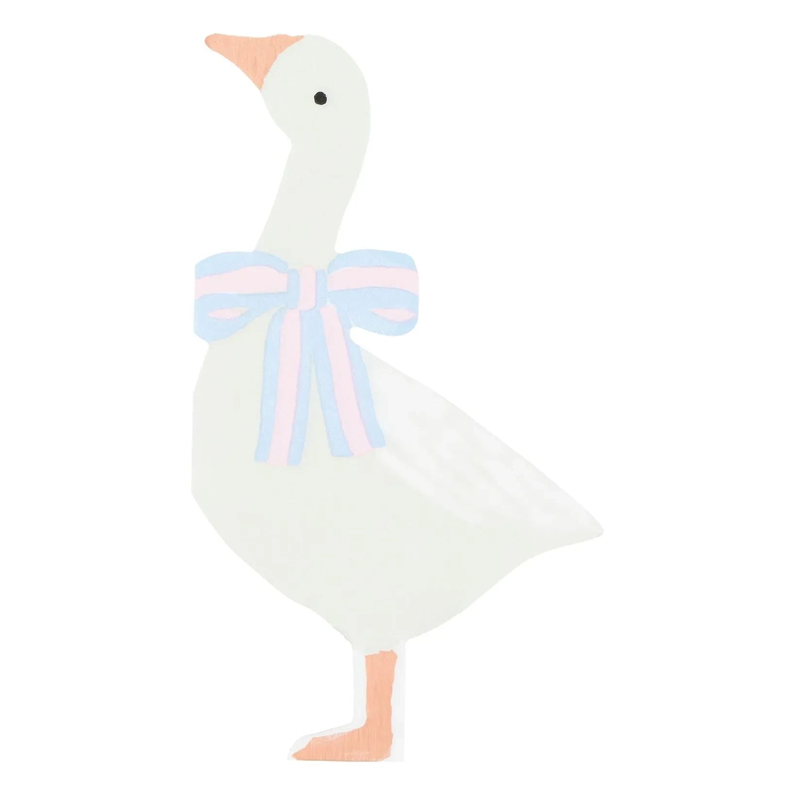 Meri Meri - Duck Paper Napkins - 16-Pack | White
