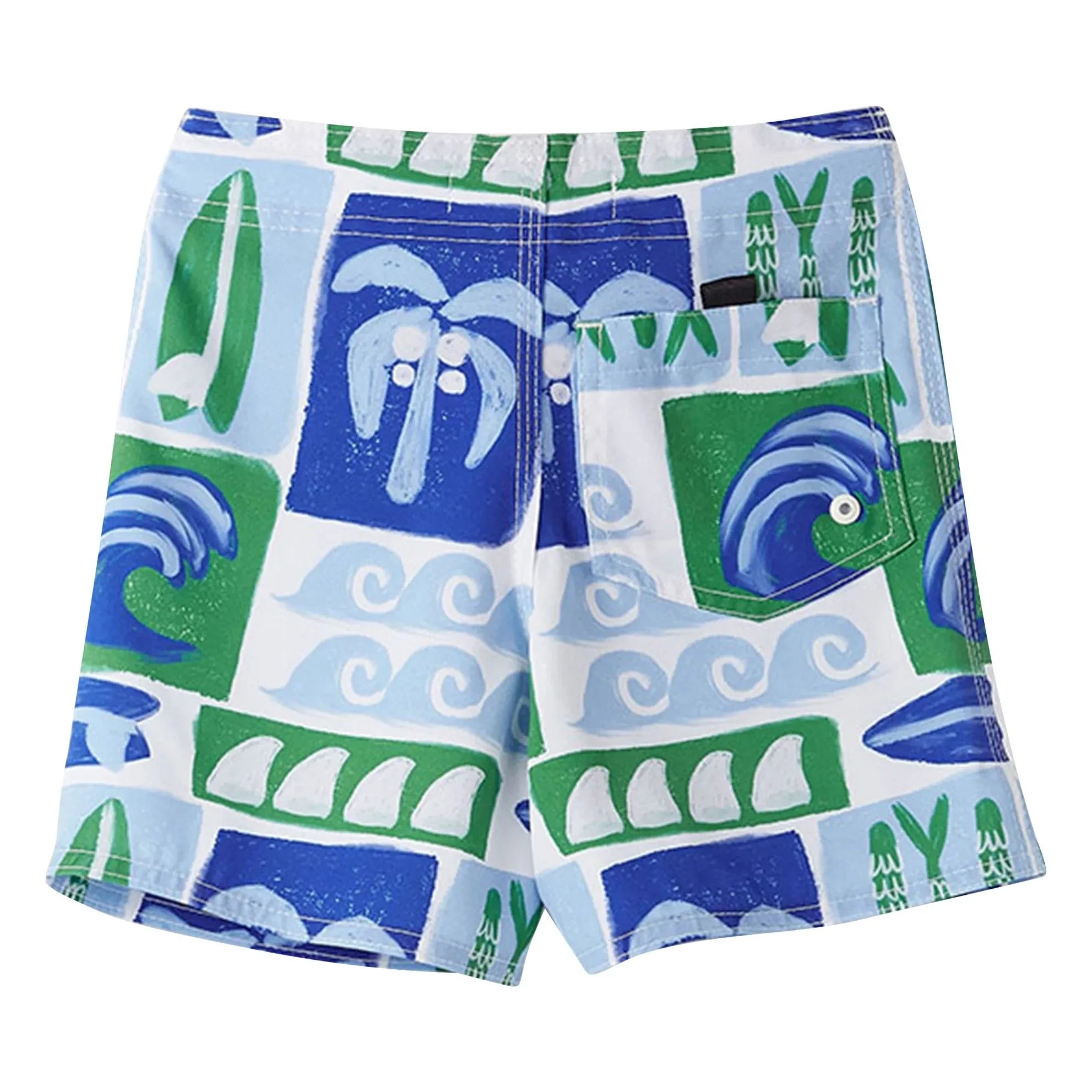 Fabula - Rio Vagues Swimsuit Shorts | Blue