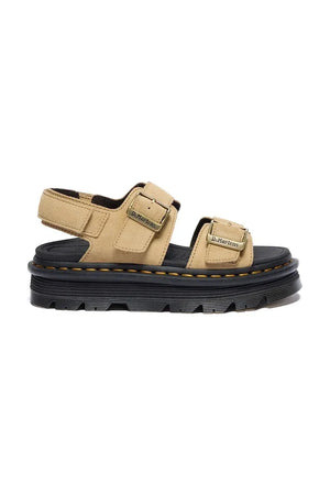 Dr. Martens Women's Suede Platform Sandal ZebZag Sandal