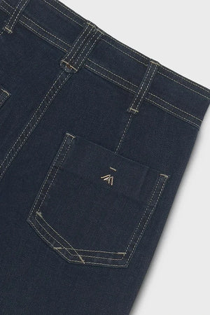 Mayoral çocuklar için wide leg jean pantolon