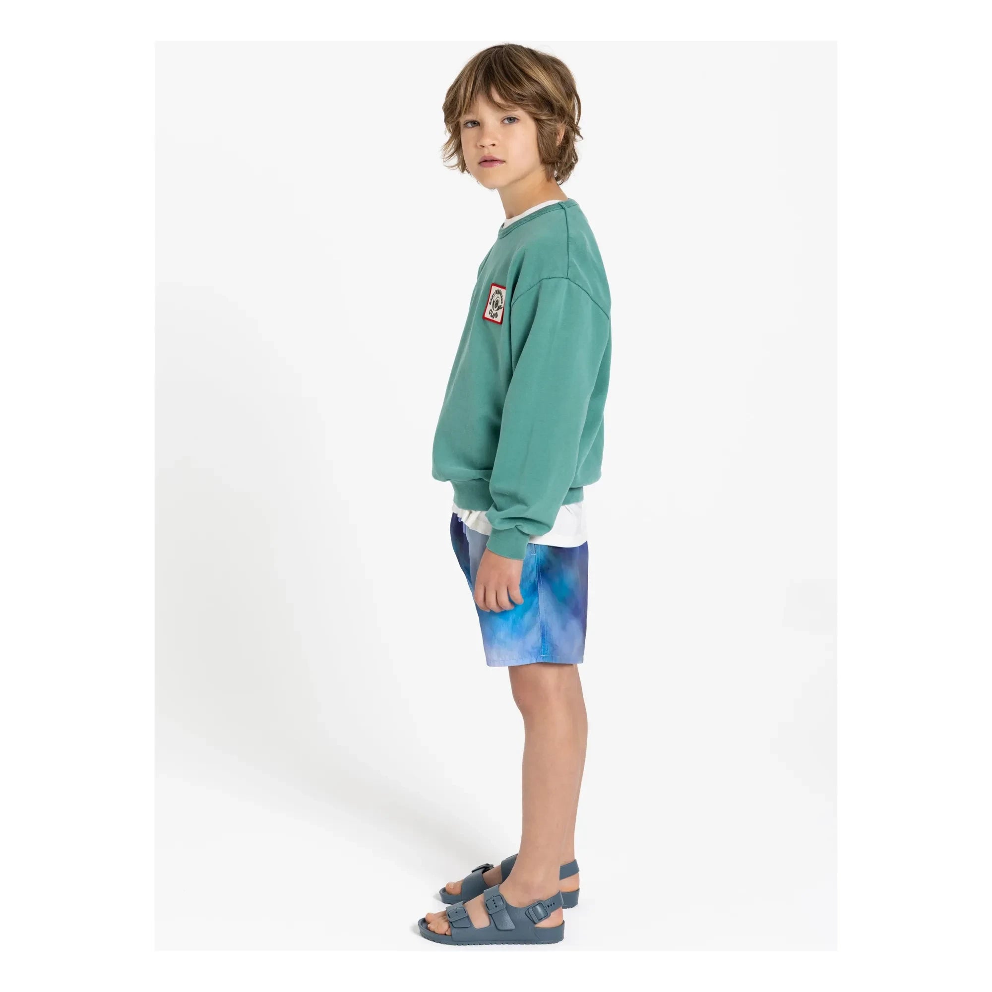 Hundred Pieces - Ryde Wheelers Organic Cotton Sweatshirt | Emerald Green
