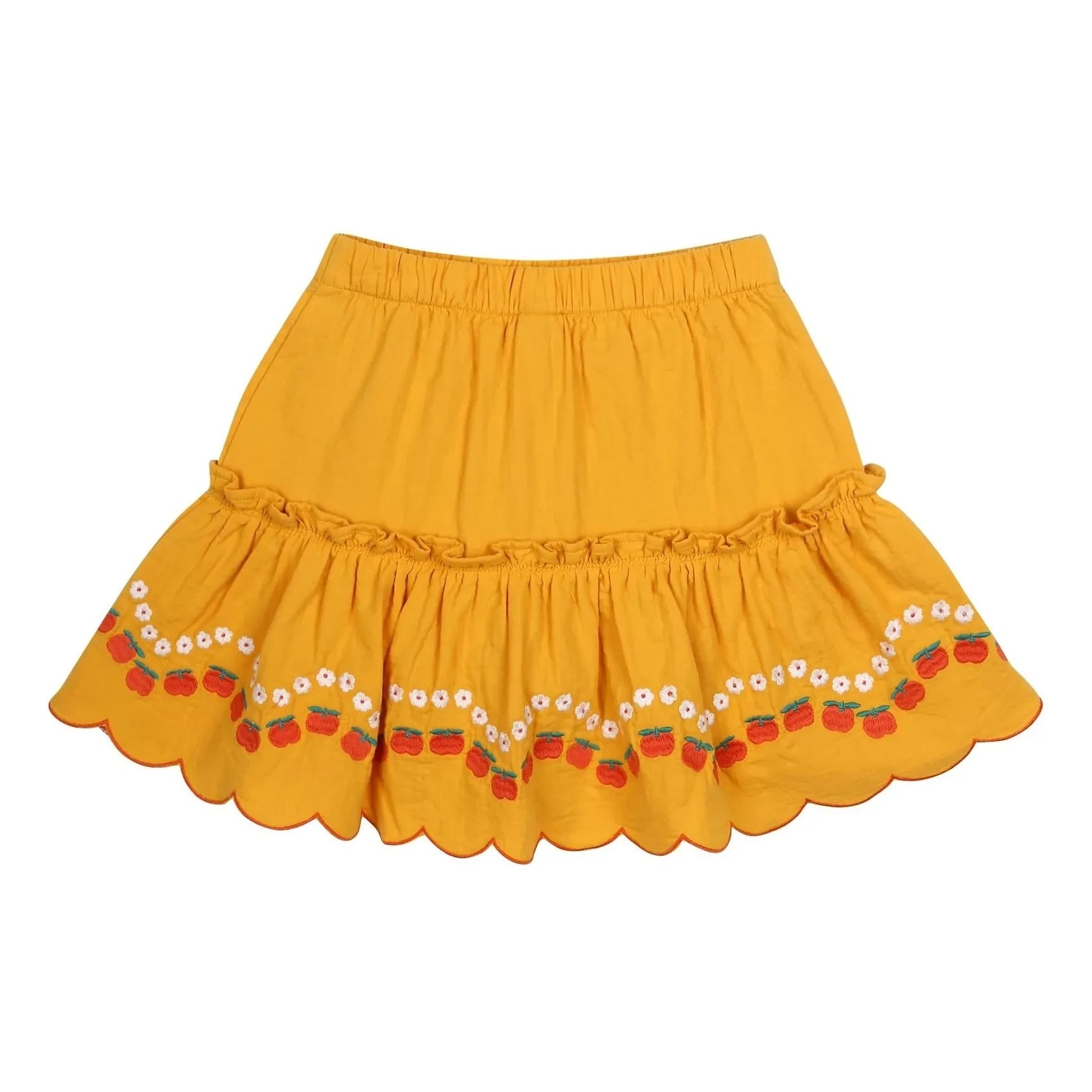 Jelly Mallow - Apple Ruffled Skirt | Yellow