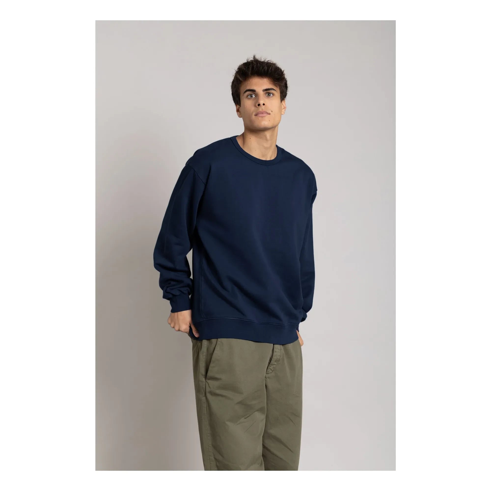 Smallable Man - Bond organic cotton sweatshirt | Navy Blue