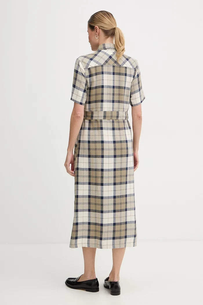 Barbour Keten Elbise Fern