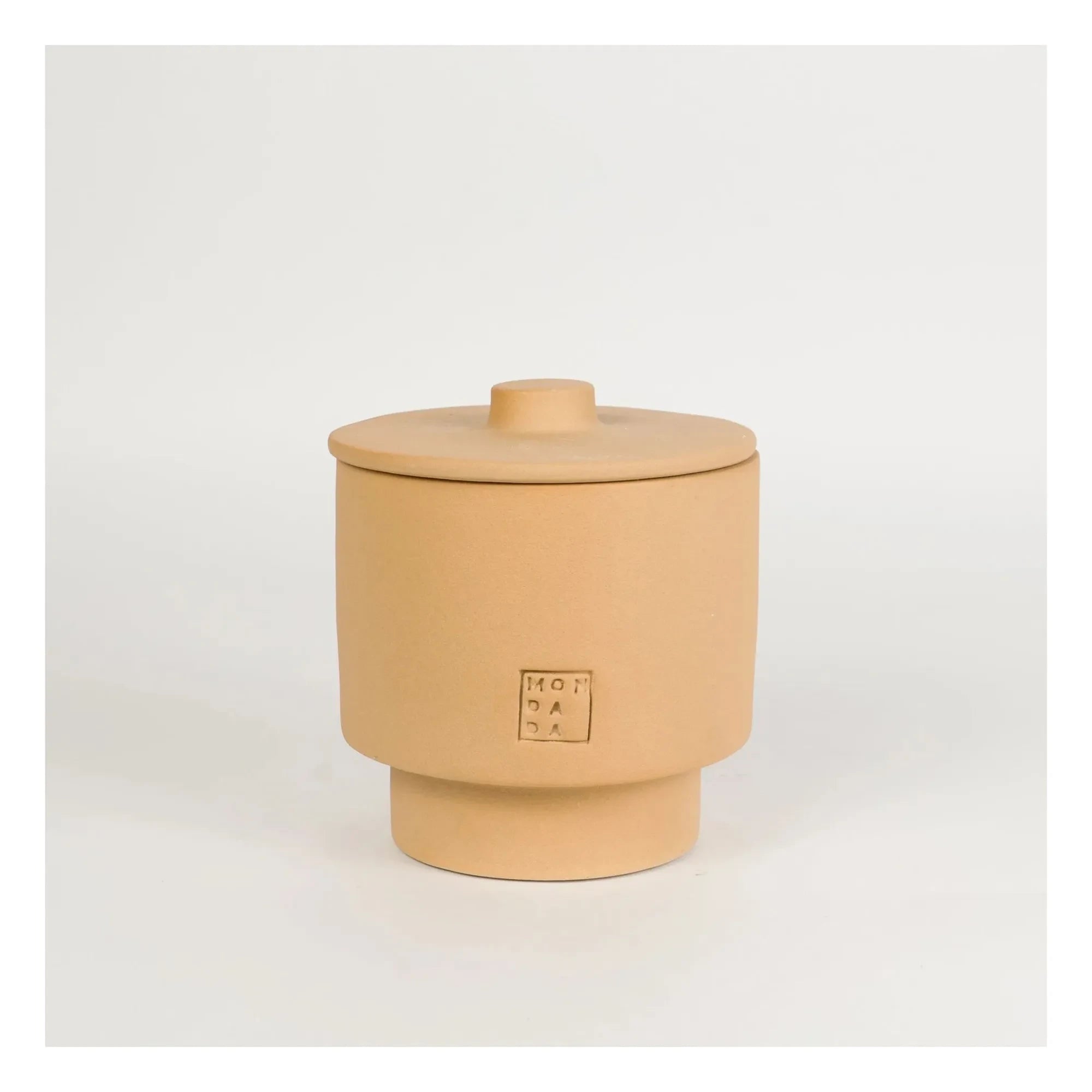 Mon Dada - Outdoor Candle with Lid, Neutral Scent June Ibiza One | Terracotta