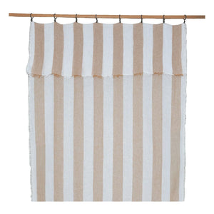 Haomy - Turin Linen Curtain | Tobacco