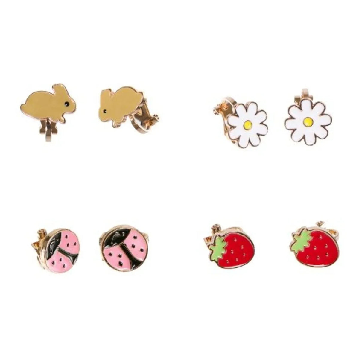 Rockahula Kids - Snap Earrings Garden | Gold