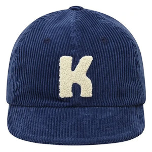 Kappy - Kadife Logo Şapka | Mavi