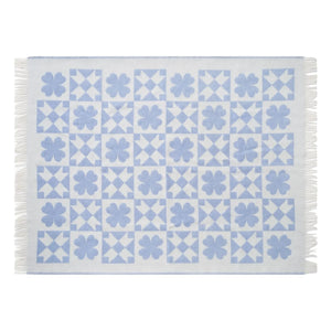 &Klevering - Checkered Patch Quilt | Blue